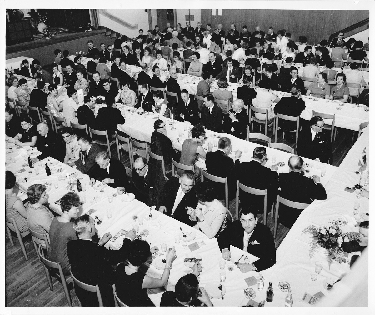 70 årsjubiléum i medborgarhuset i Eslöv